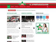 Tablet Screenshot of aaportuguesario.com.br